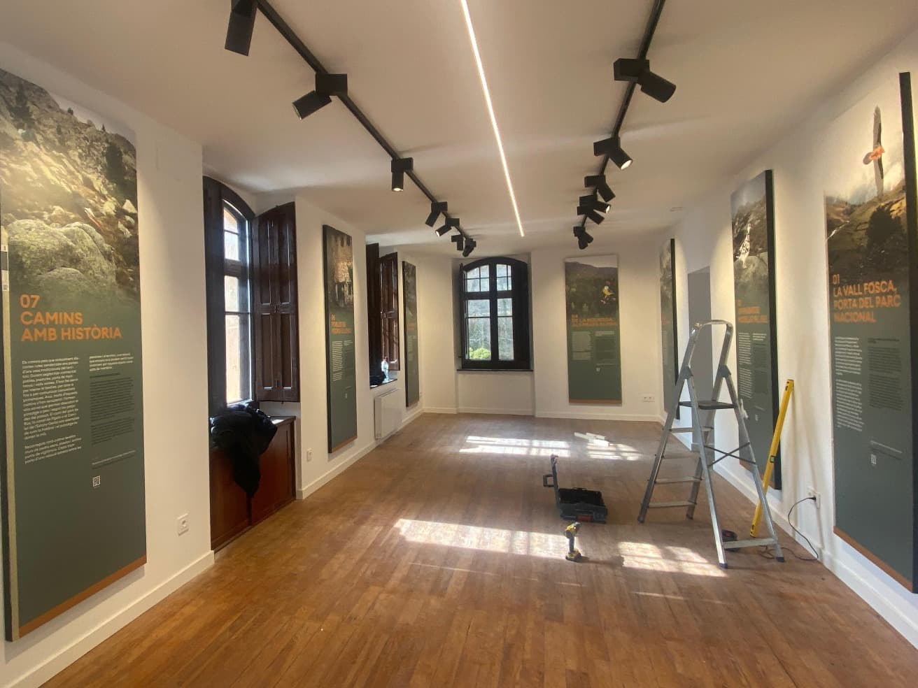 Finalitza la primera fase de les obres del futur centre d'interpretació d'Aigüestortes a la Vall Fosca