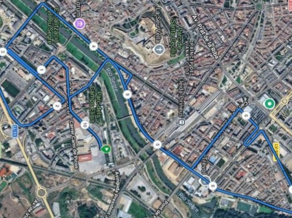 Talls i restriccions de circulació aquest diumenge a Lleida per la 11a Cursa Bombers