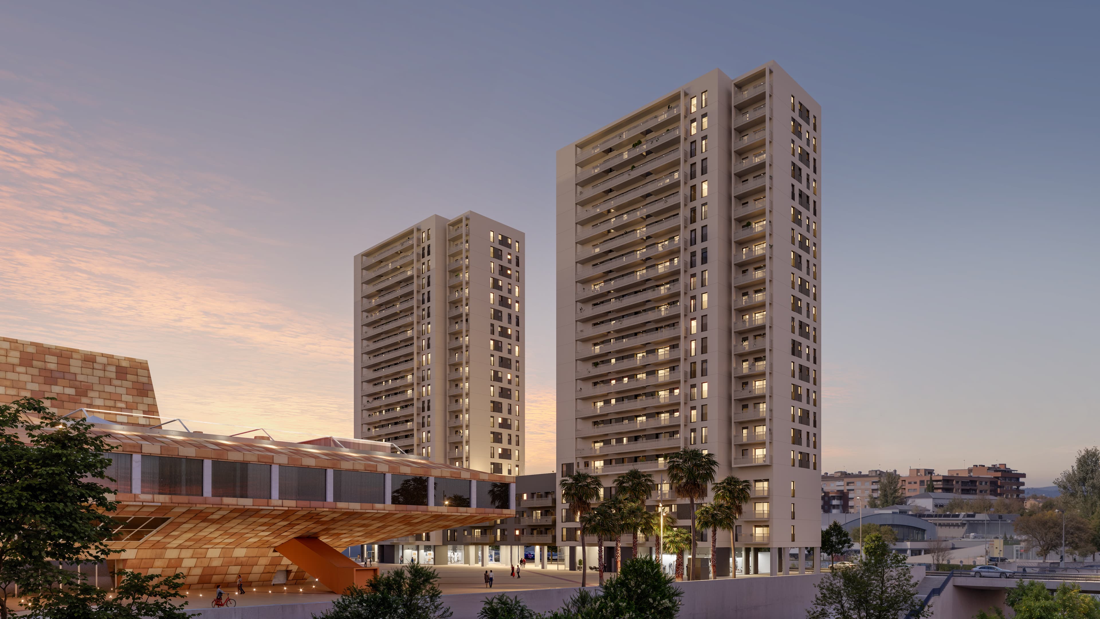 El Centre de Negocis i Convencions aprova el nou projecte de Metrovacesa a la Llotja amb 261 habitatges