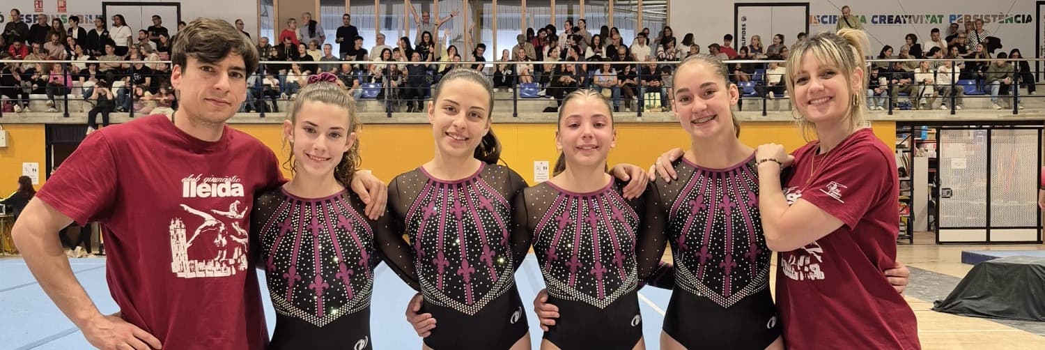 El Club Gimnàstic Lleida segueixen creixent amb la participació a la a fase de Base 6-9