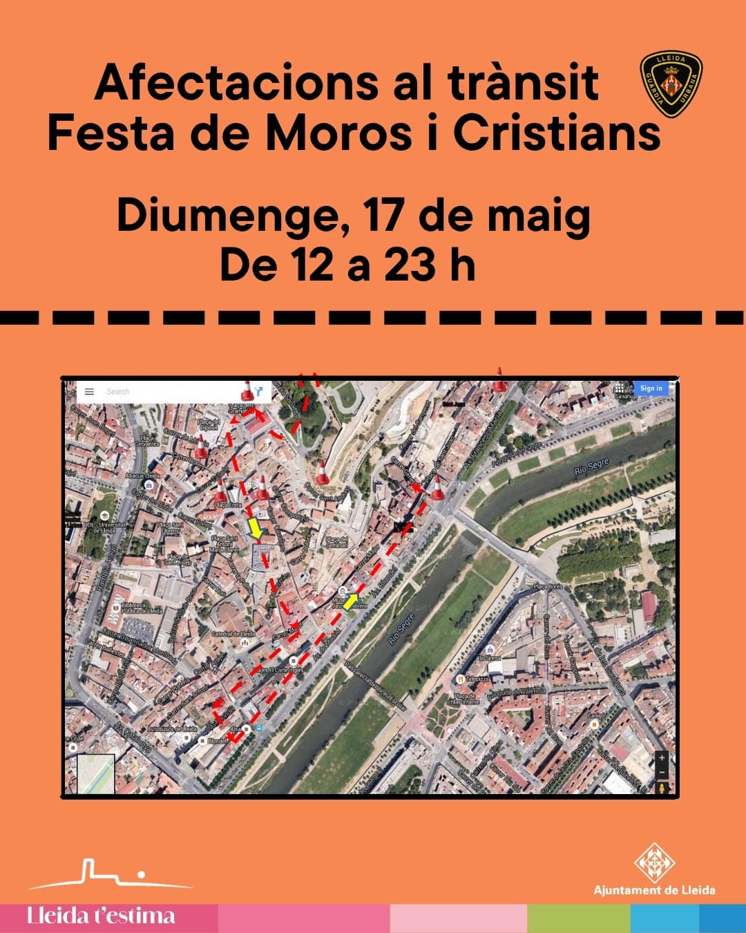 Lleida celebra la Festa de Moros i Cristians amb desfilades i afectacions al trànsit