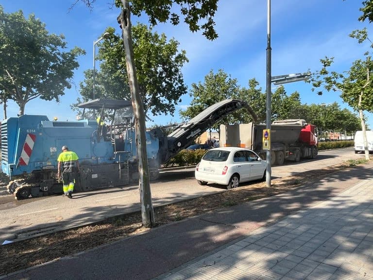 Inicien les obres de millora del paviment al Passeig de l’Onze de Setembre