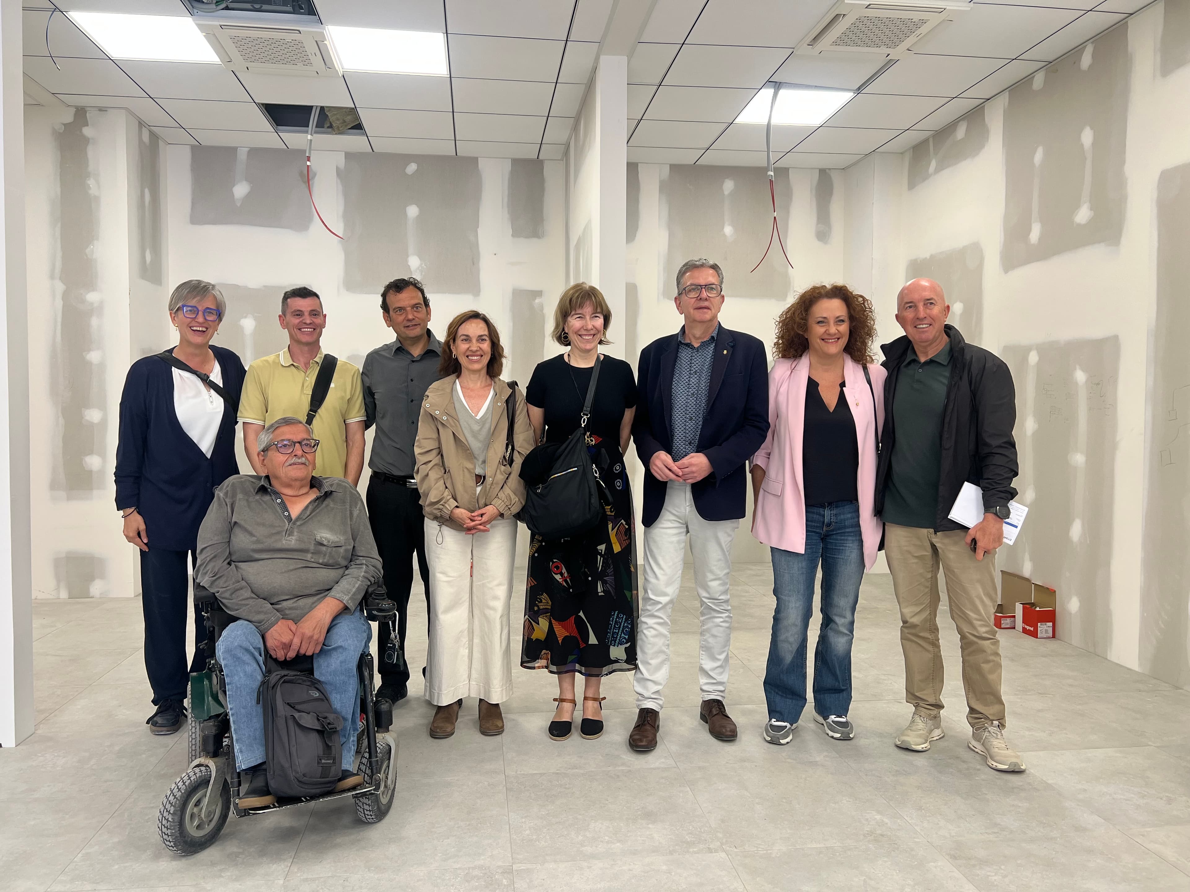 Les obres del nou centre de dia d’ASPID ja han assolit el 80% del seu total