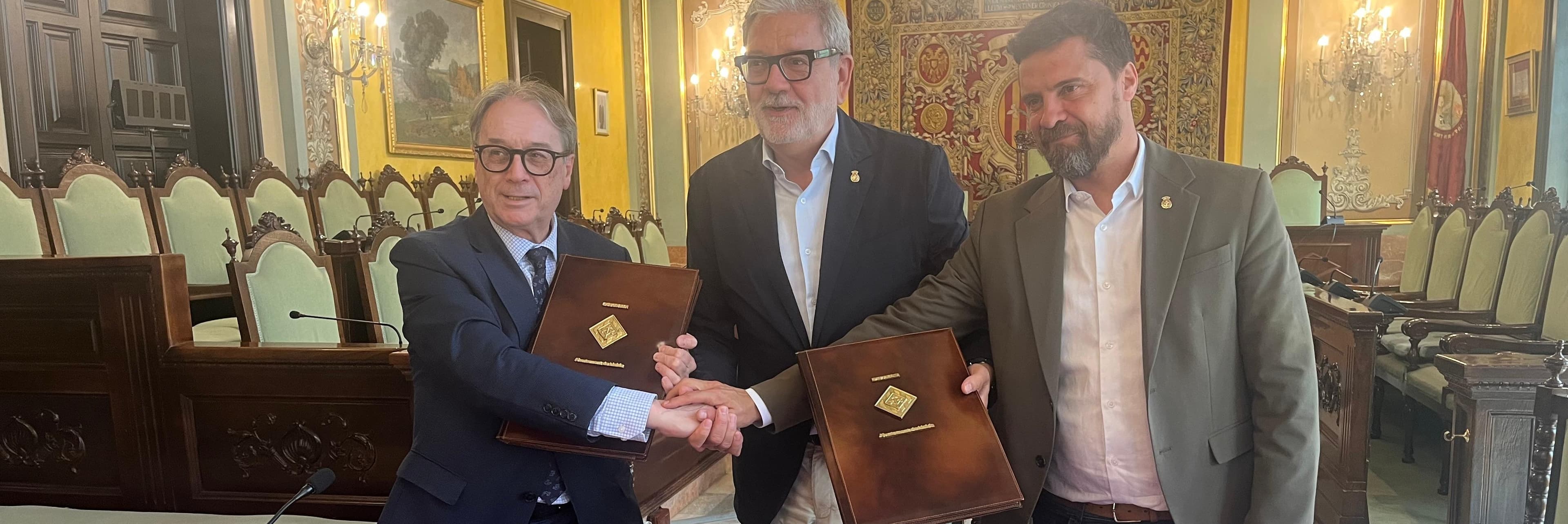 La Paeria i la Fundació “la Caixa” signen un conveni per dinamitzar els Centres Sènior municipals