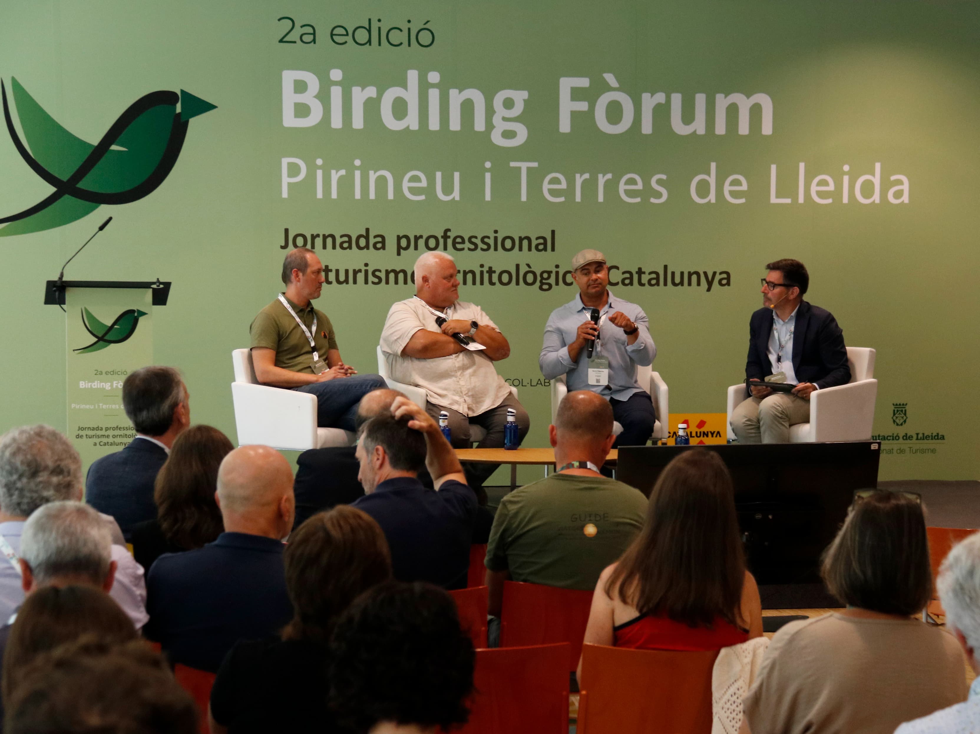 El 2n Birding Fòrum de Lleida aprofundeix en la comercialització del turisme ornitològic a l'Alt Pirineu i Aran i Ponent
