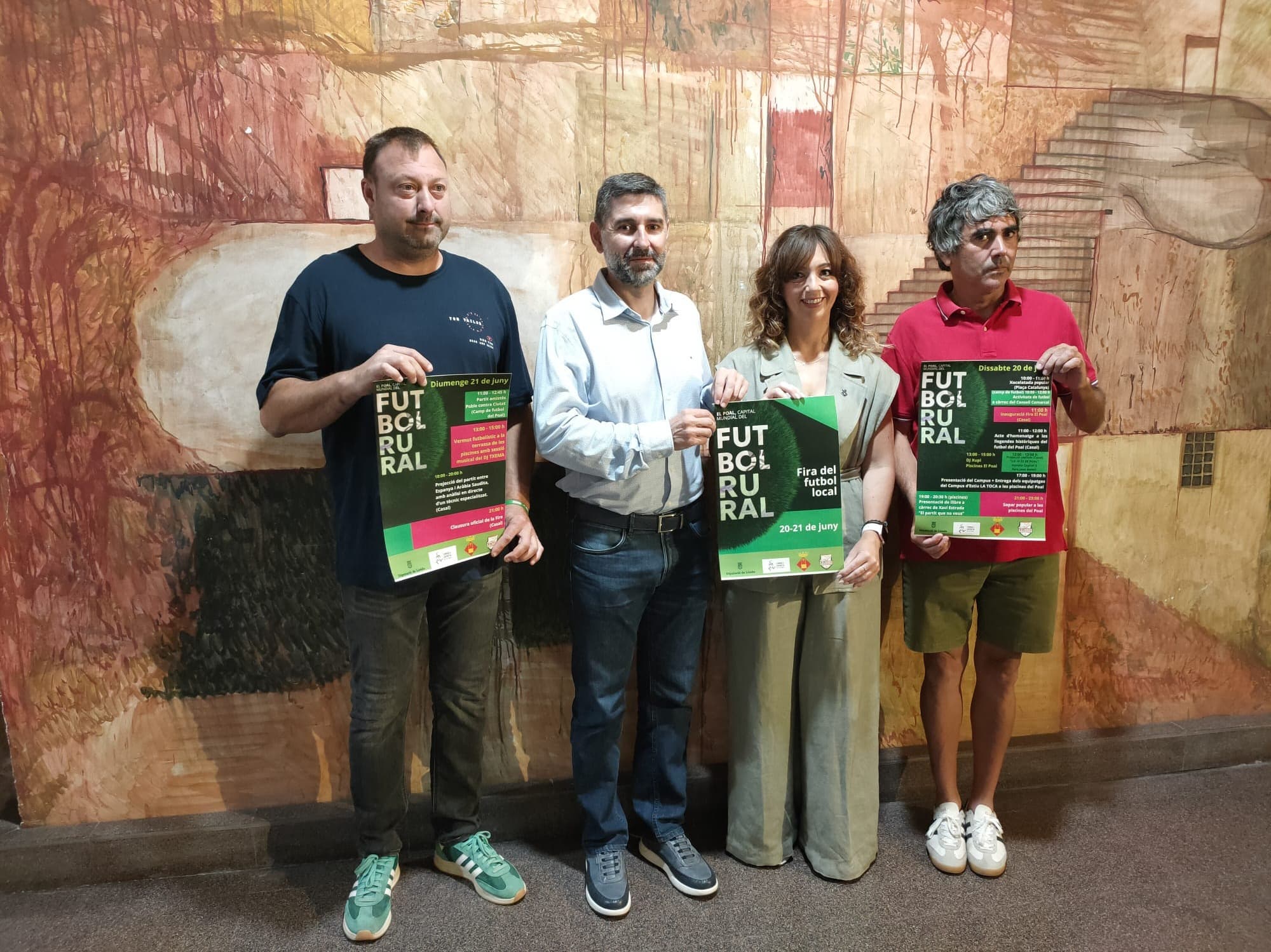 El Poal reivindica la seva passió i tradició pel futbol amb la 1a Fira de futbol rural