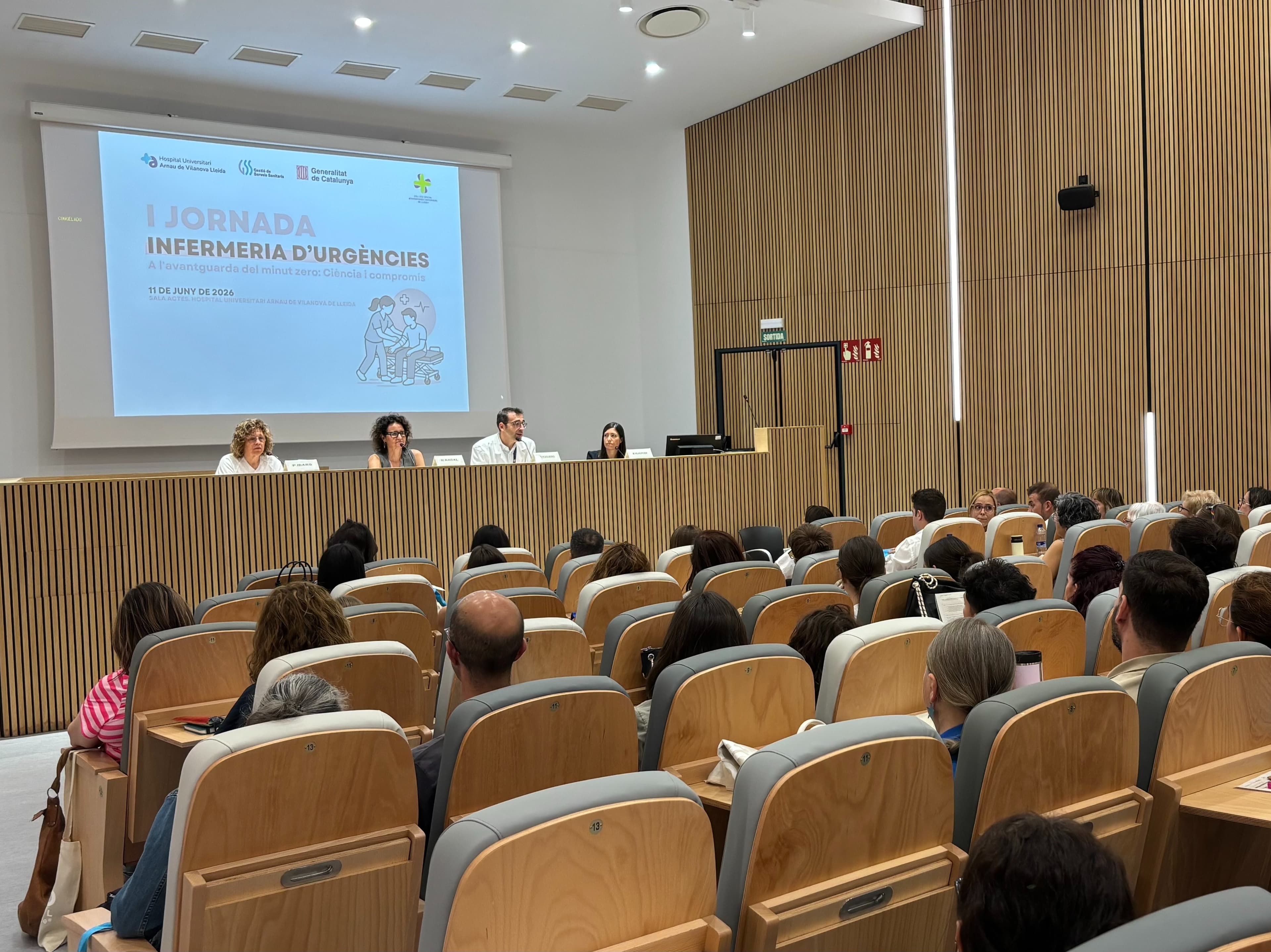 Lleida reivindica el lideratge infermer en l’atenció urgent en la primera Jornada d’Infermeria d’Urgències
