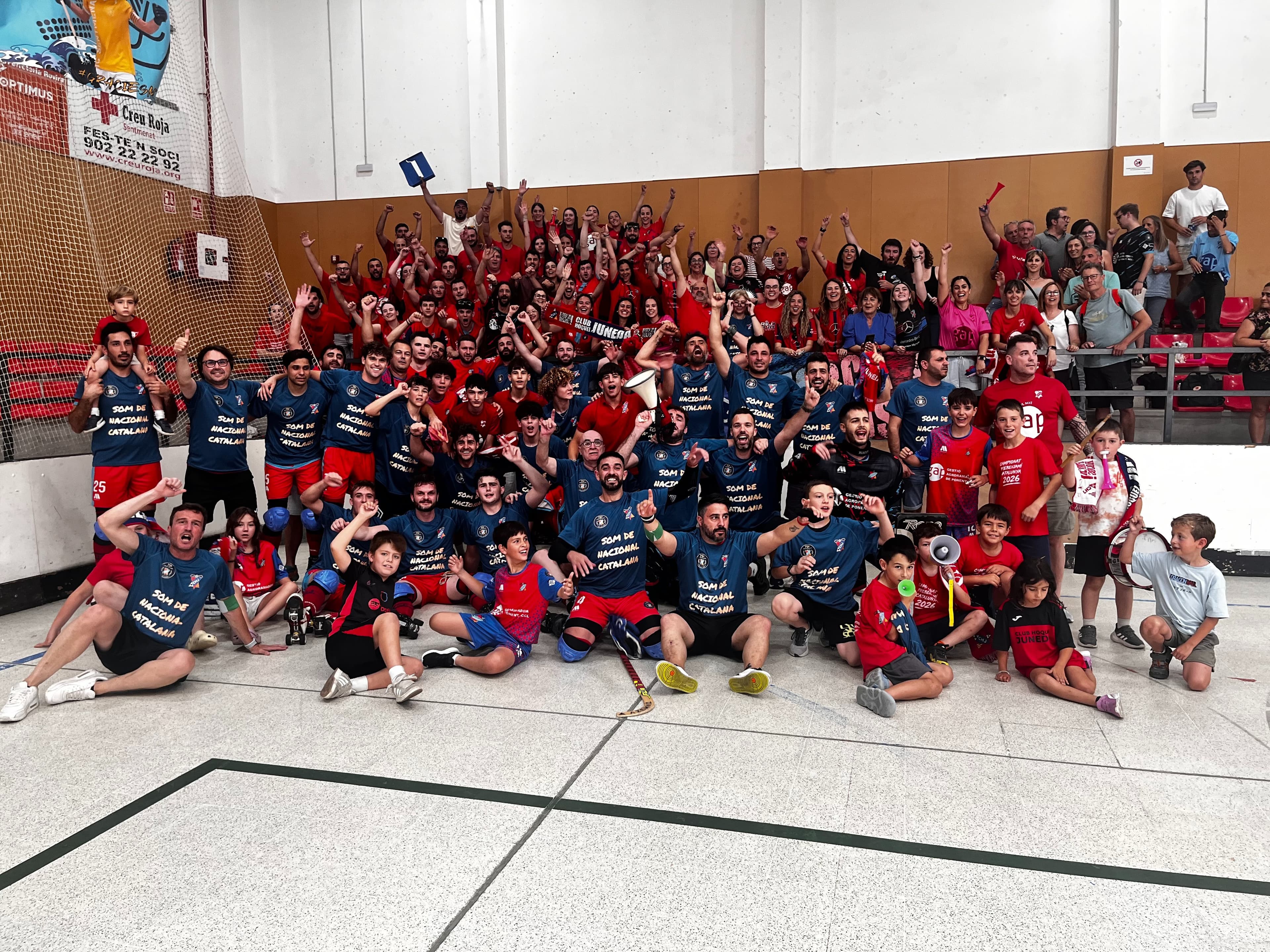 El CH Juneda celebra un nou ascens pensant en el bloc de l’any vinent