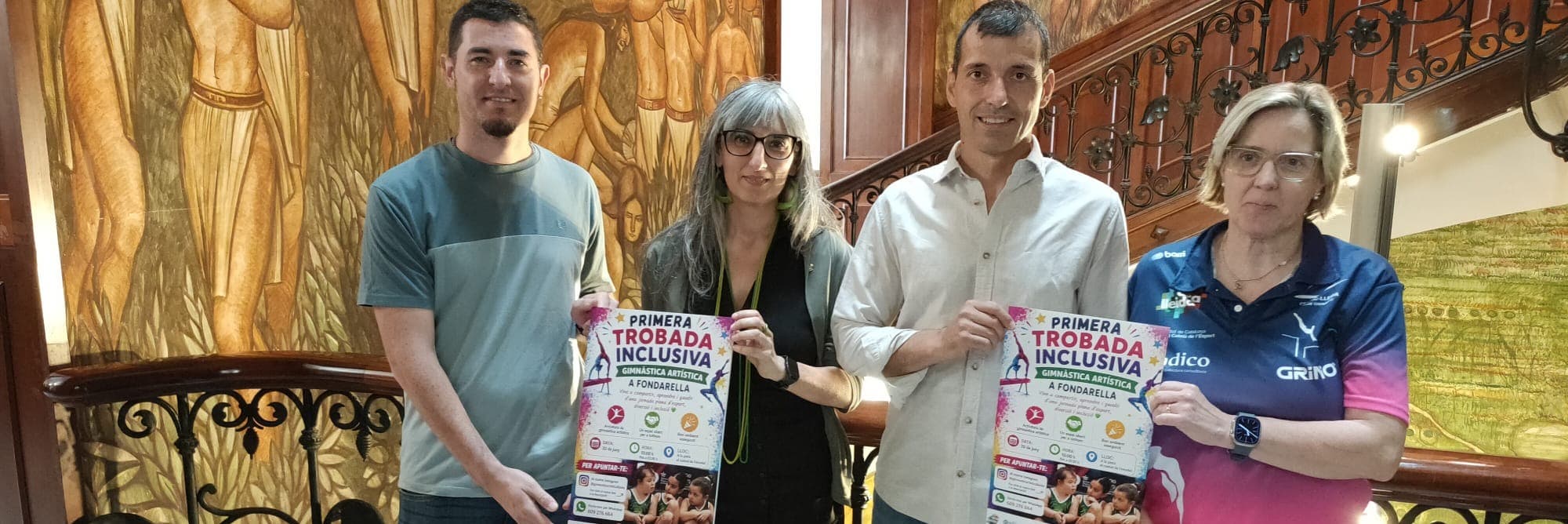200 gimnastes participaran a la 1a Trobada Inclusiva de gimnàstica artística de Fondarella