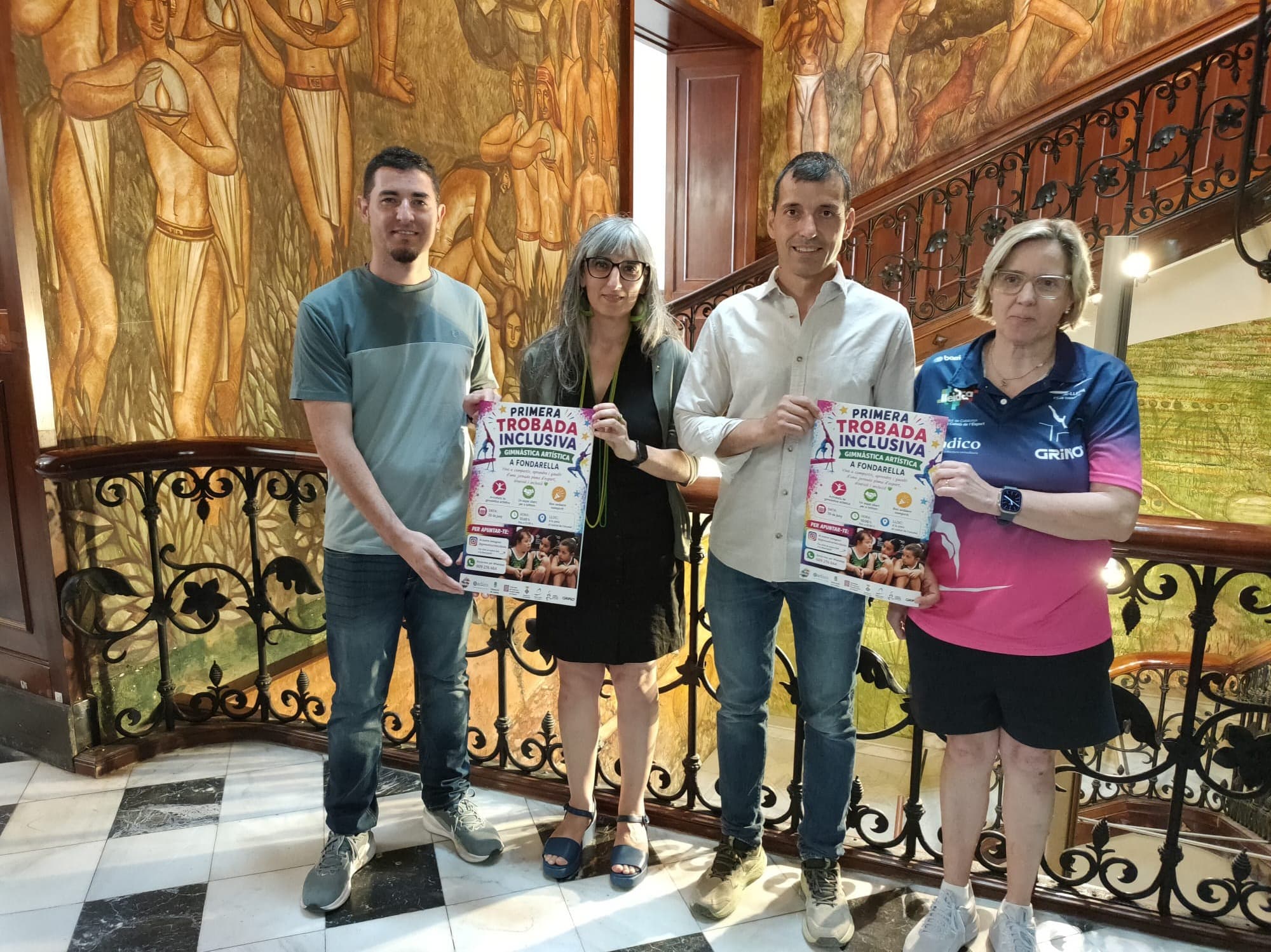 200 gimnastes participaran a la 1a Trobada Inclusiva de gimnàstica artística de Fondarella