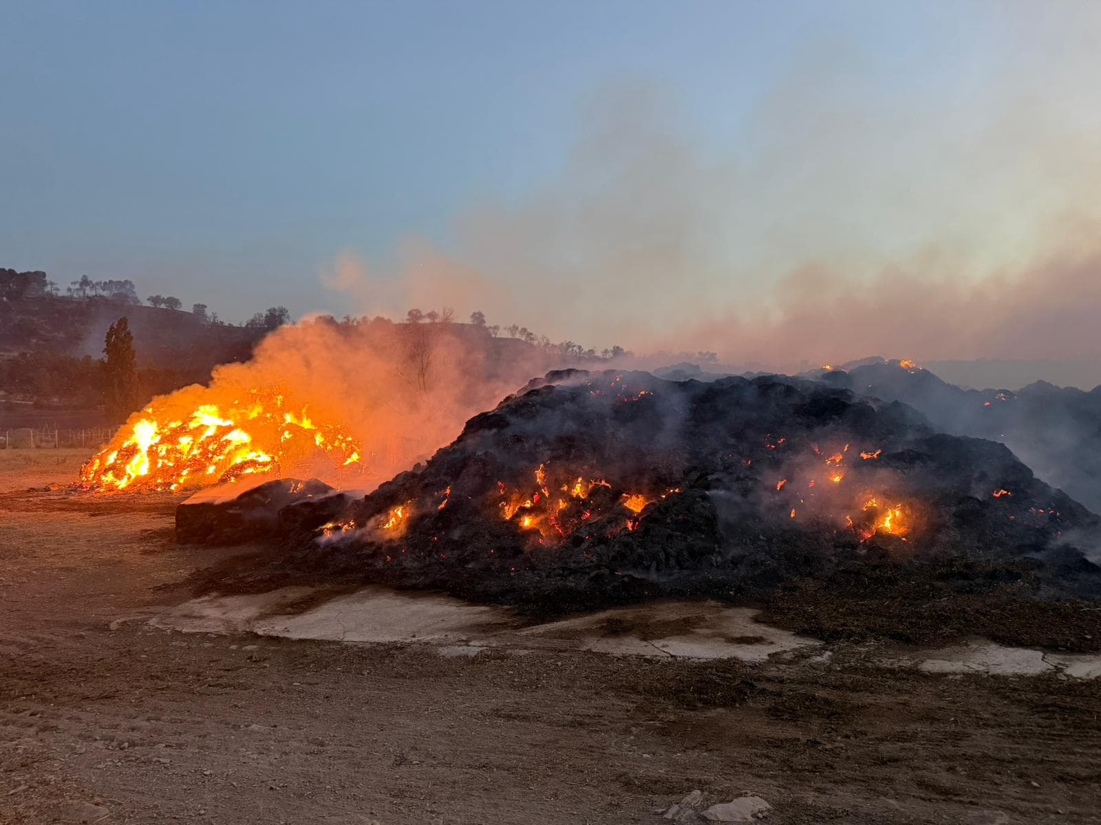 Estabilitzat l'incendi de Talavera que ha onl