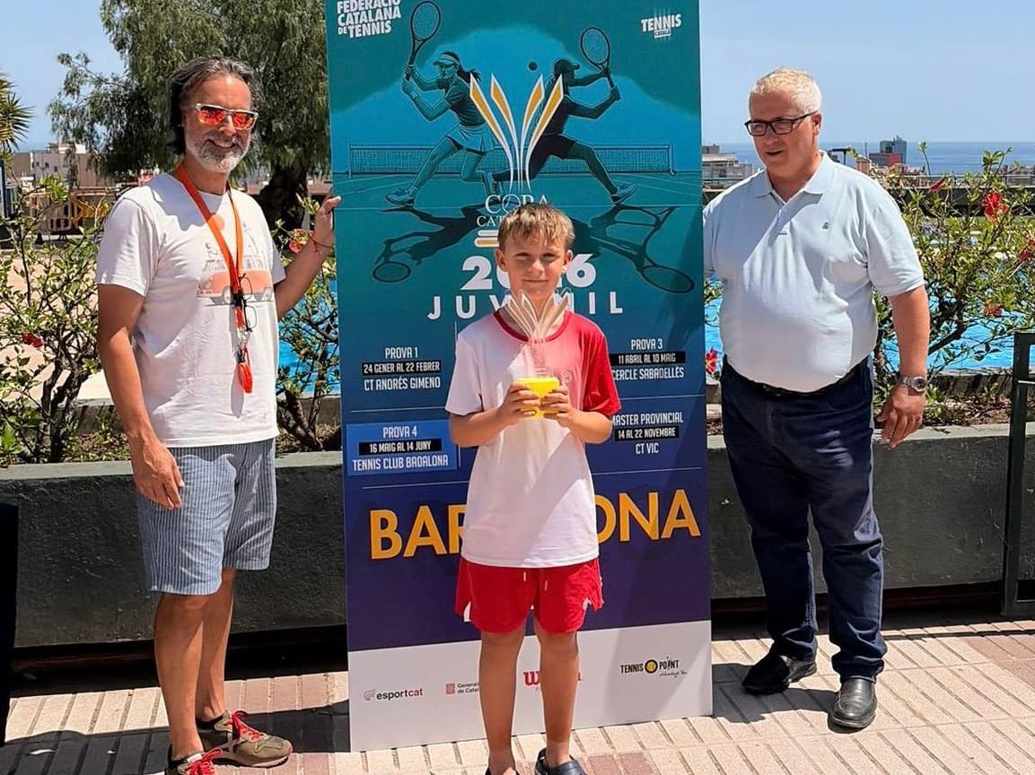Pau Cantero es proclama campió benjamí de la Copa Catalunya