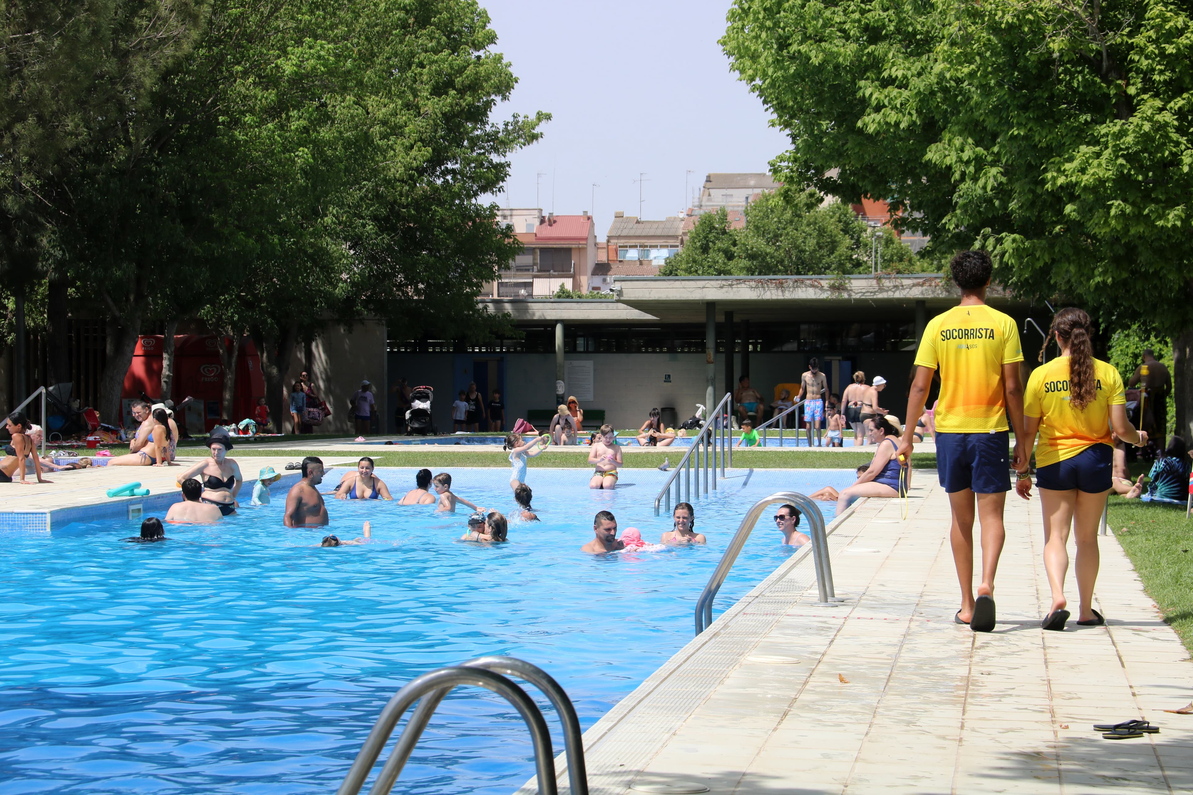 El primer dia d'onada de calor deixa màximes de 41 graus a Ponent