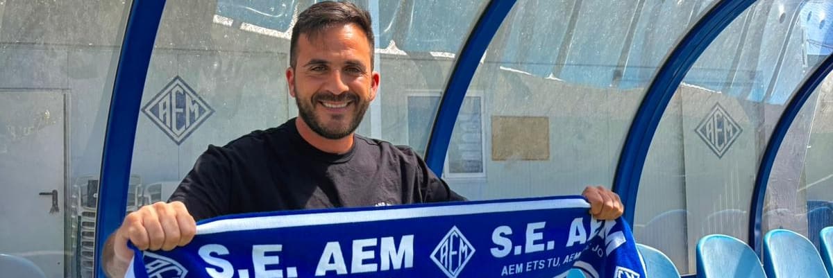 Samu Luna serà l’entrenador de l’AEM a Segona RFEF