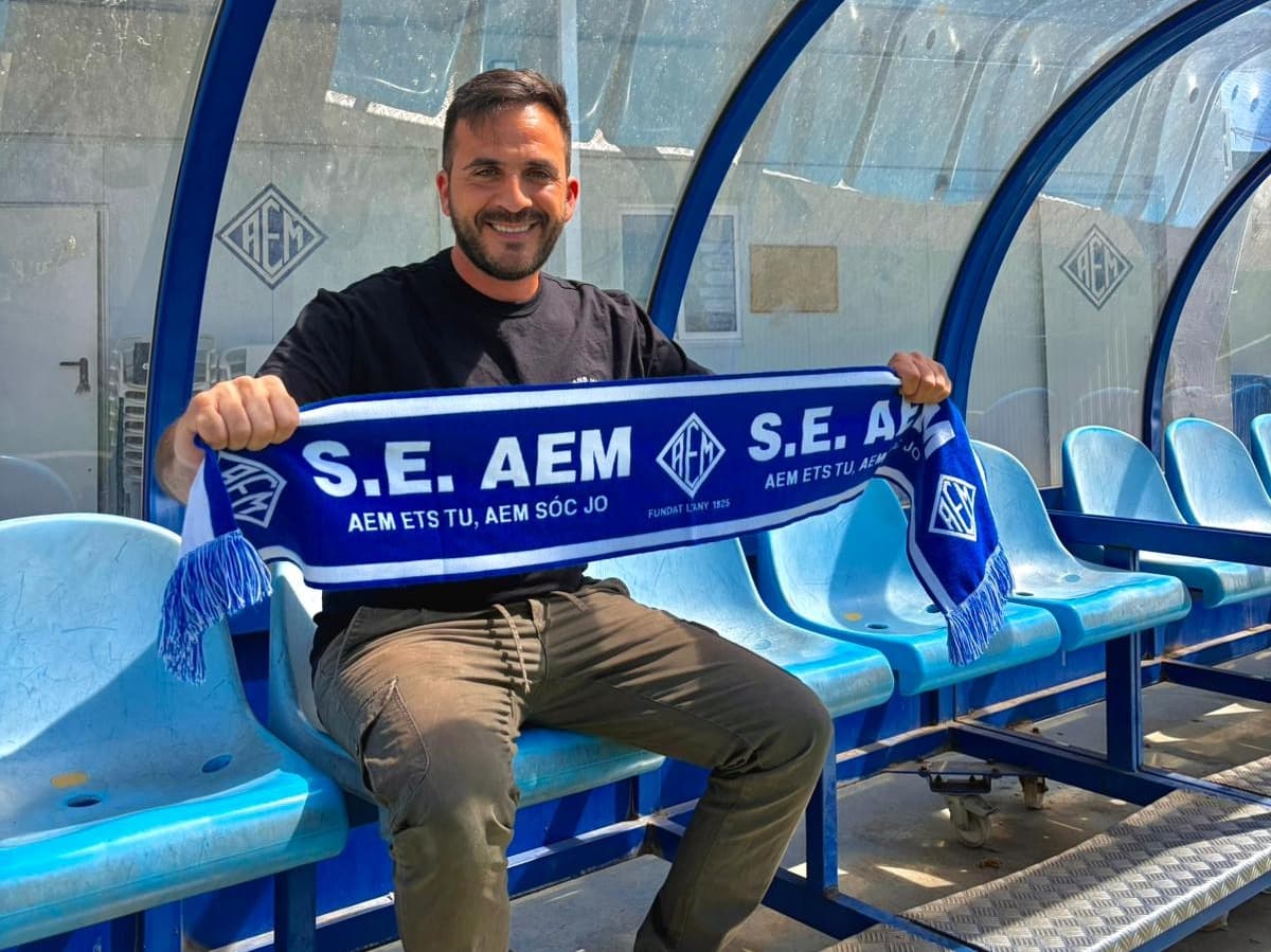 Samu Luna serà l’entrenador de l’AEM a Segona RFEF