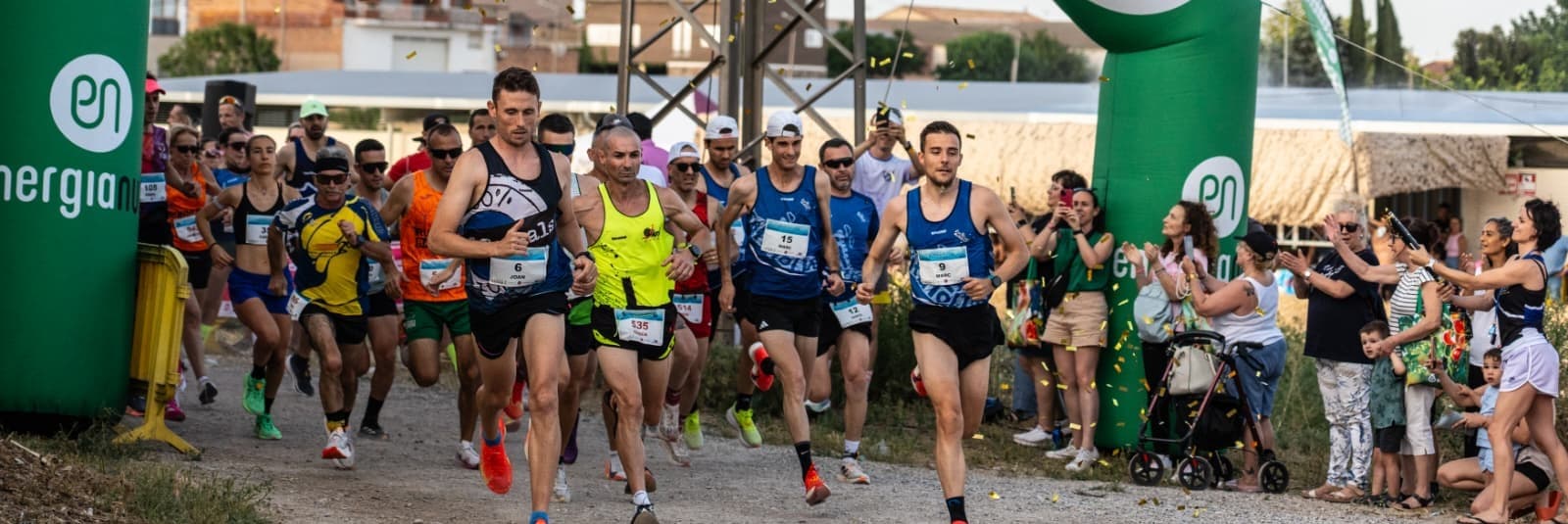 Marc Castan i Clara Farràs guanyen la 10k de la Cursa Vinyes del Mig de Bell·lloc