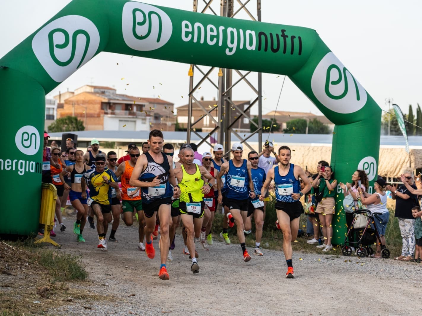Marc Castan i Clara Farràs guanyen la 10k de la Cursa Vinyes del Mig de Bell·lloc