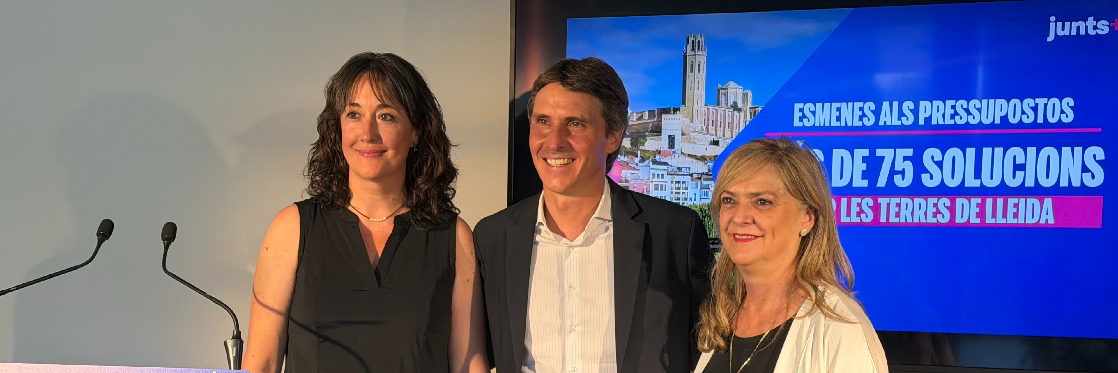 Junts acusa el Govern de tenir les Terres de Lleida en "la llista d'espera" dels pressupostos de la Generalitat