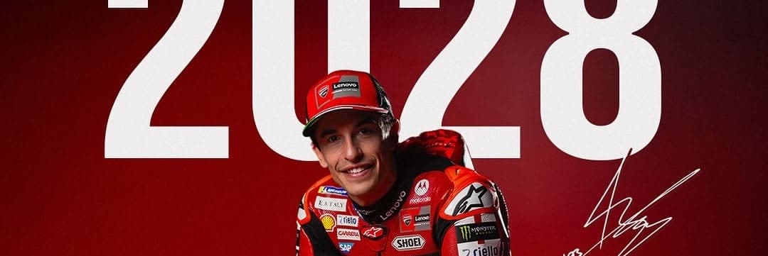 Marc Márquez serà ‘rosso’ fins al 2028