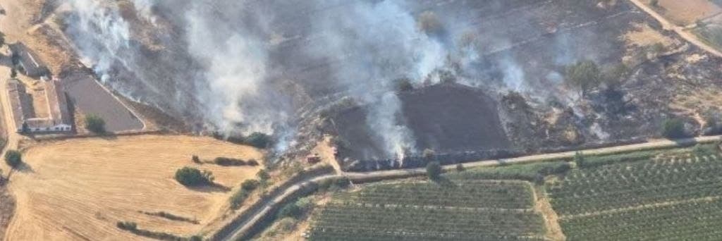 Artesa de Lleida condemna els incendis "provocats a causa d'actes incívics" durant la revetlla