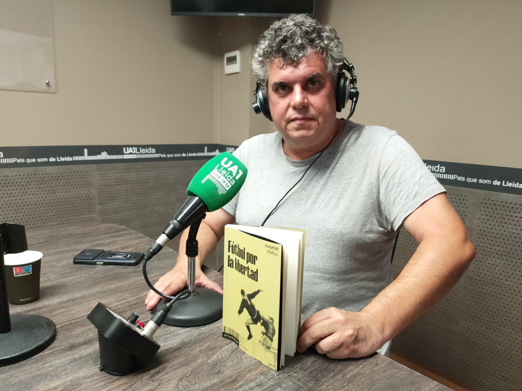 Ramon Usall exposa una mirada diferent del futbol a ‘Fútbol por la libertad’