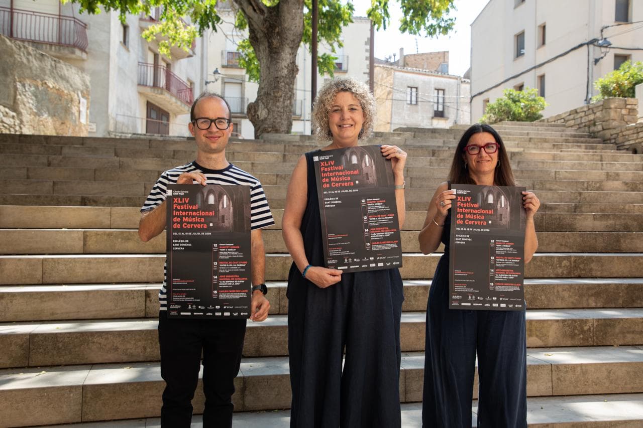 La Càtedra Cervera Emili Pujol recupera l'activitat amb el festival de música després de la cancel·lació de l'any passat
