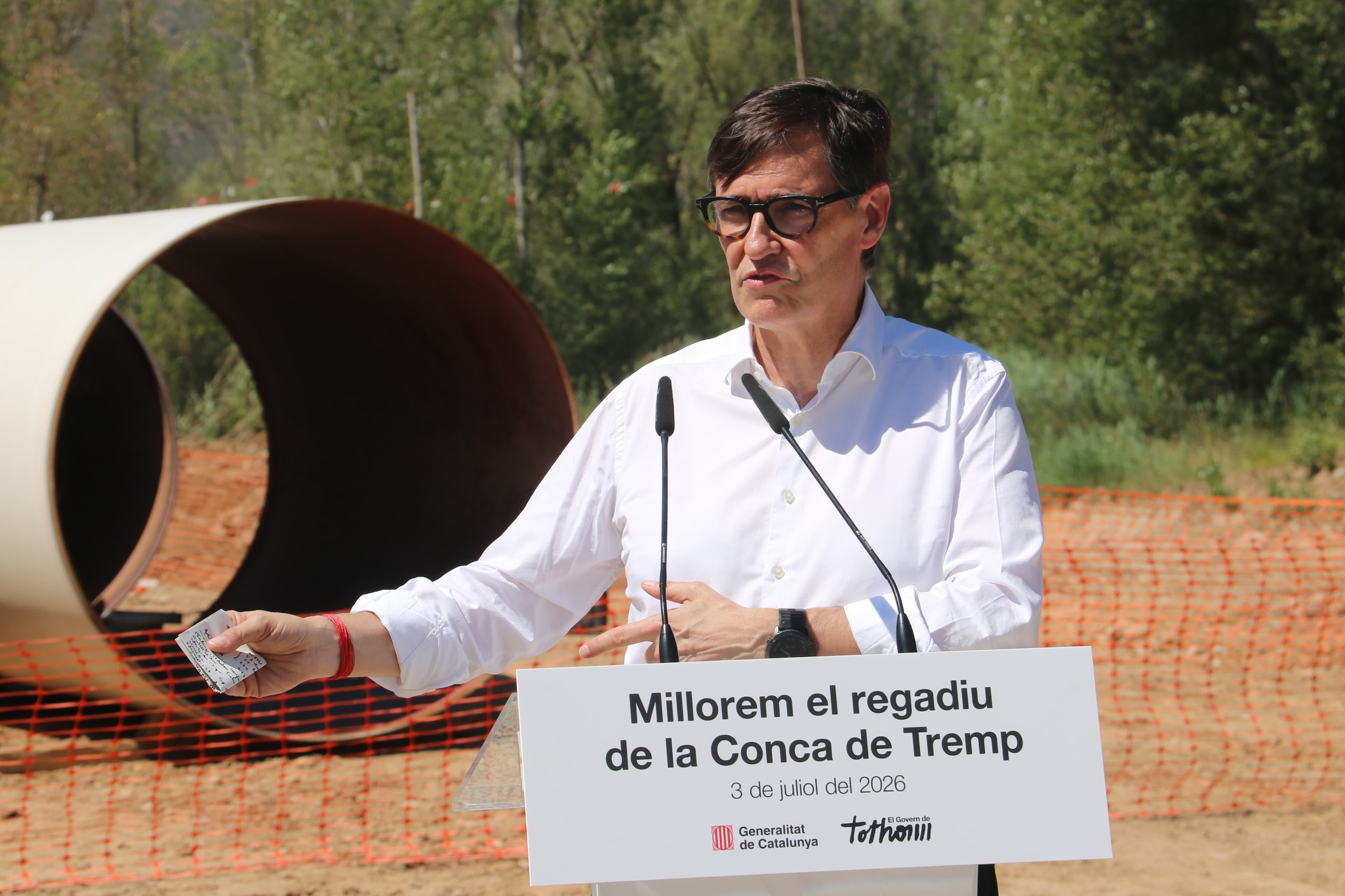 Illa anuncia un decret de cara a la tardor per incentivar l'adhesió de regants al regadiu de la conca de Tremp