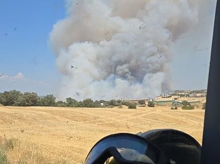 Confinen Biosca, Sanaüja i diversos nuclis més de la Segarra per un incendi agrícola a Torrefeta i Florejacs