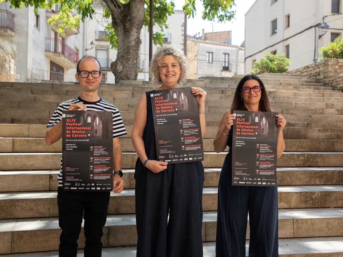 Cervera ja ho té tot a punt per al seu Festival Internacional de Música