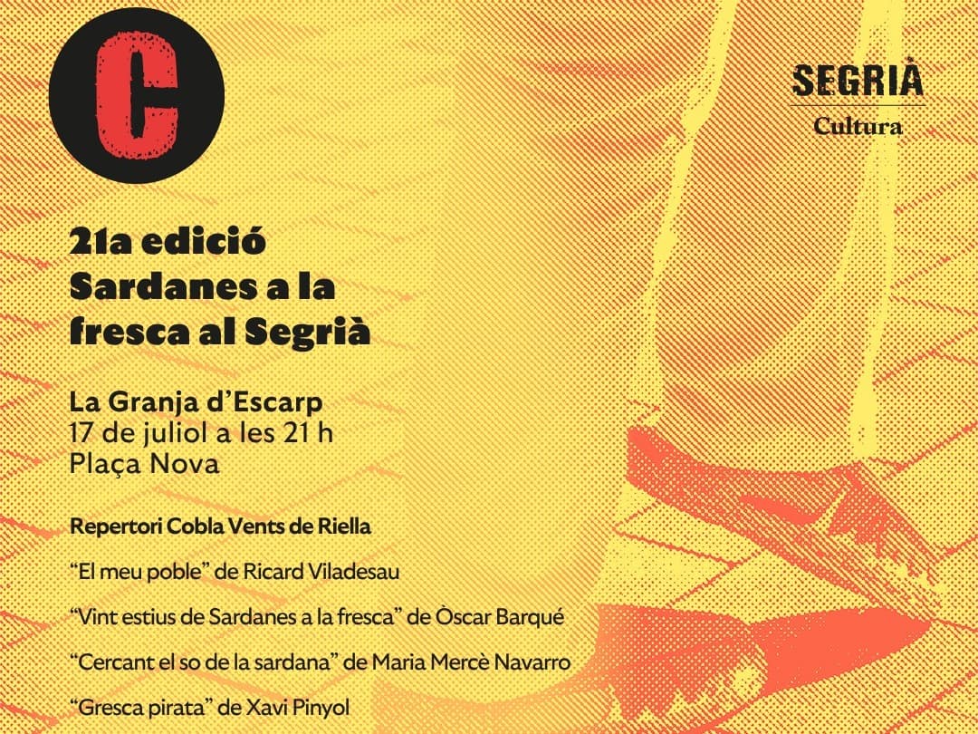 La Granja d'Escarp acull aquest divendres la ballada de Sardanes a la fresca al Segrià