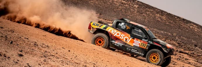 Isidre Esteve activa el mode Dakar 2027 competint a la Baja España Aragón