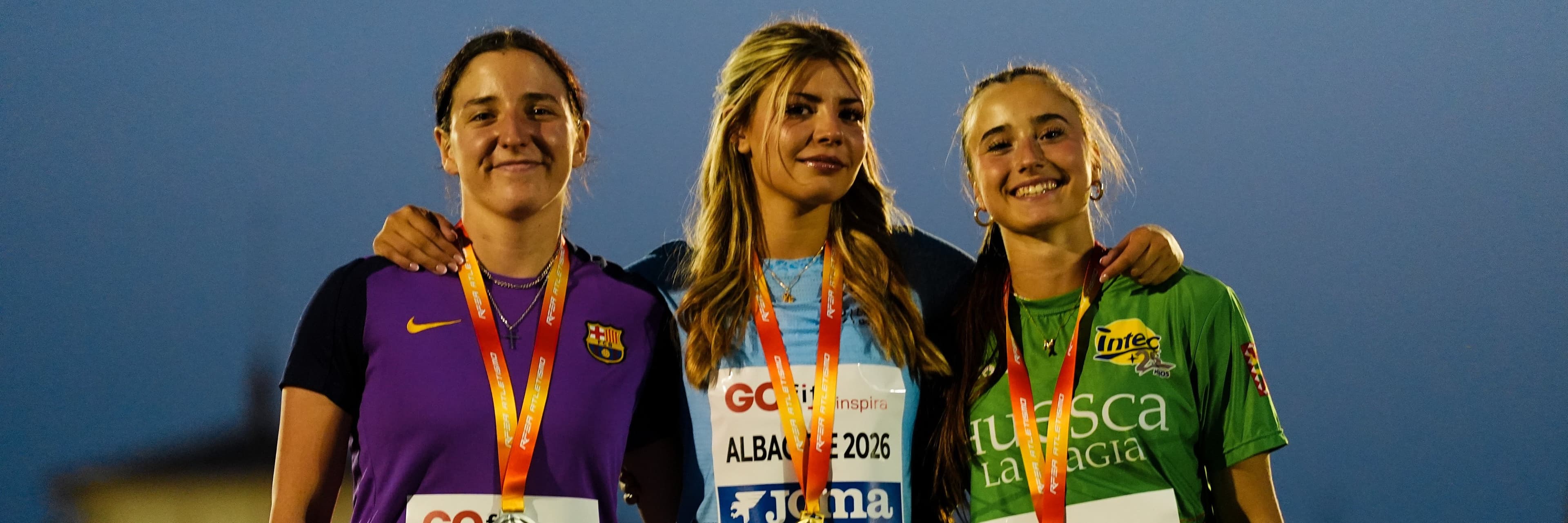 Èrika Sellart es penja l'or en javelina al Campionat d'Espanya sub20