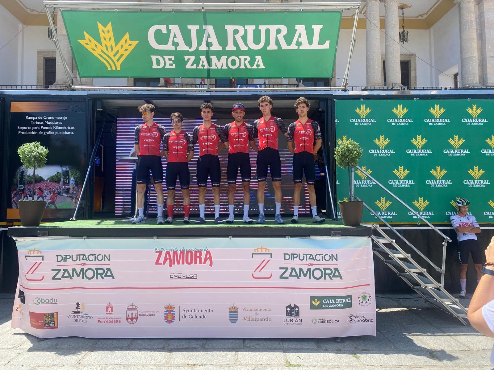 Ricard Fitó, ciclista del CC Lleida, frega el podi a la Vuelta a Zamora