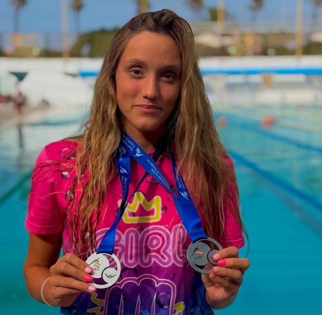 Sara Mateu es penja dues plates al Campionat d'Espanya Infantil