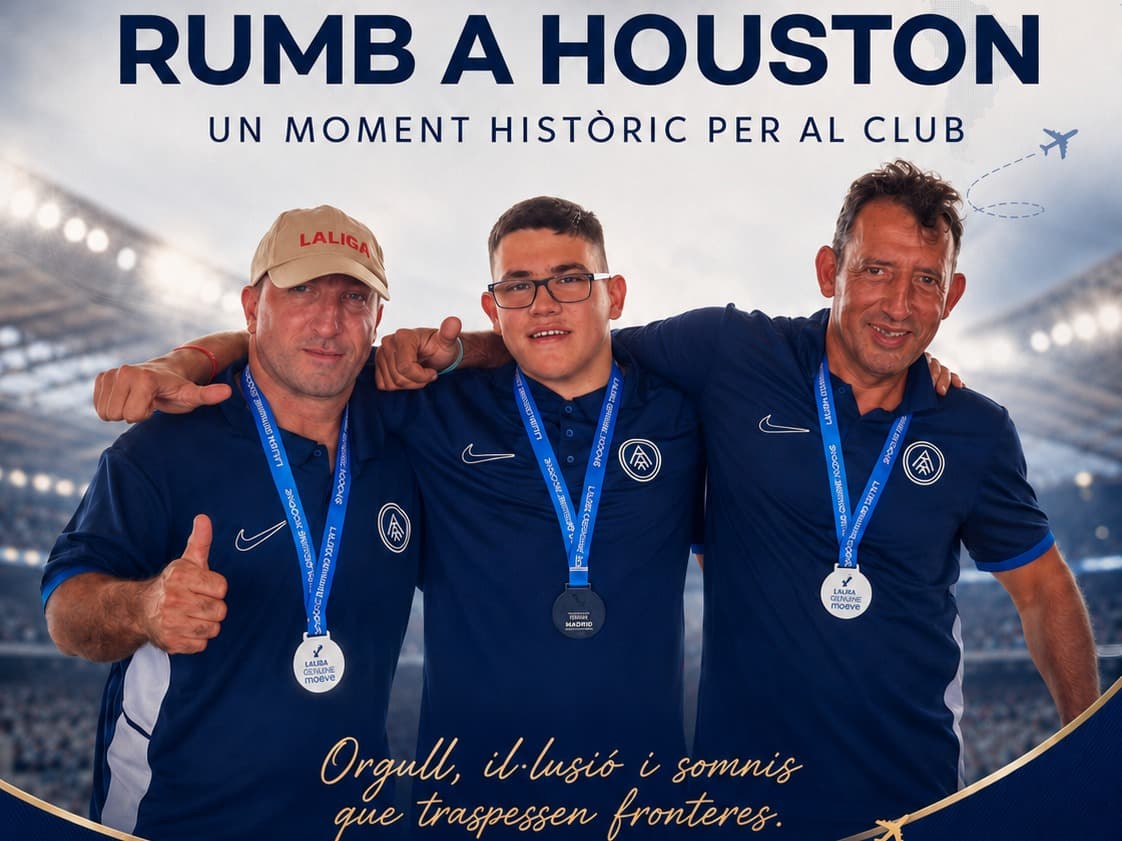 Tres jugadors de l’Atlètic Lleida Genuine fan història i jugaran a Houston la Copa del Món Genuine