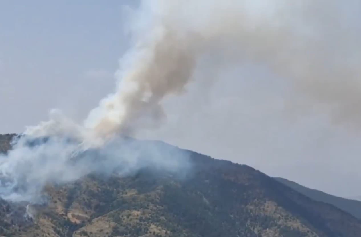 L'incendi de muntanya de Farrera ja afecta 15 hectàrees i obliga a mobilitzar 24 dotacions dels Bombers
