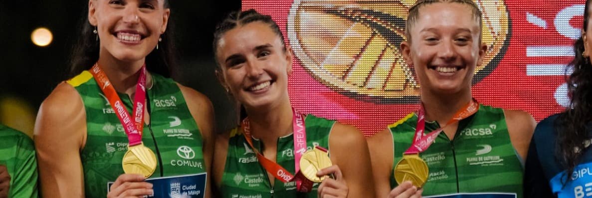 L’or de Maria March i el bronze d’Arnau Monné en les proves de relleus fan brillar Lleida al Campionat d’Espanya d’atletisme