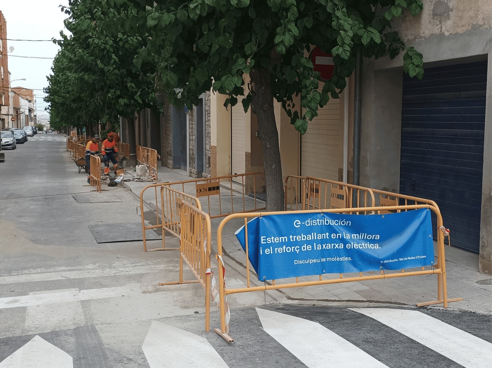 Tàrrega efectua treballs per millorar la xarxa elèctrica i reforçar el subministrament