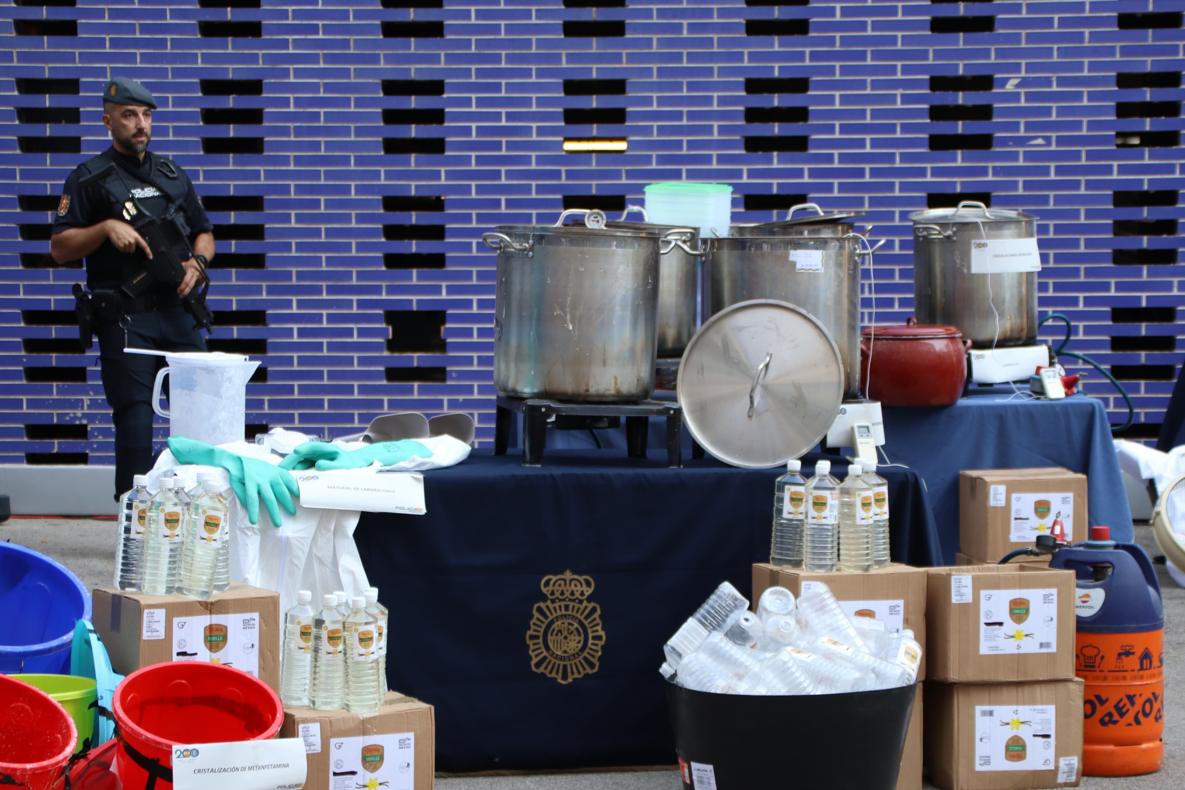 Desarticulada una branca d'un càrtel mexicà dedicada al tràfic de metamfetamina que tenia un laboratori a Almenar
