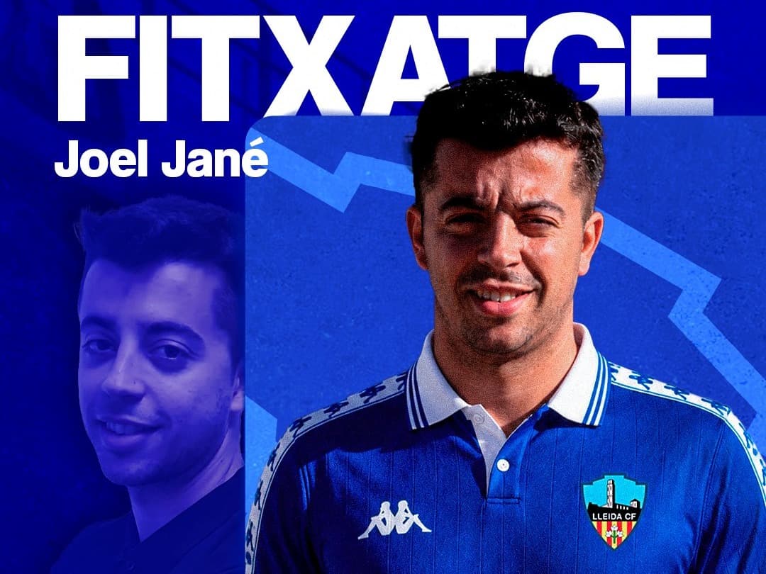 El Lleida CF fitxa al migcampista Joel Jané