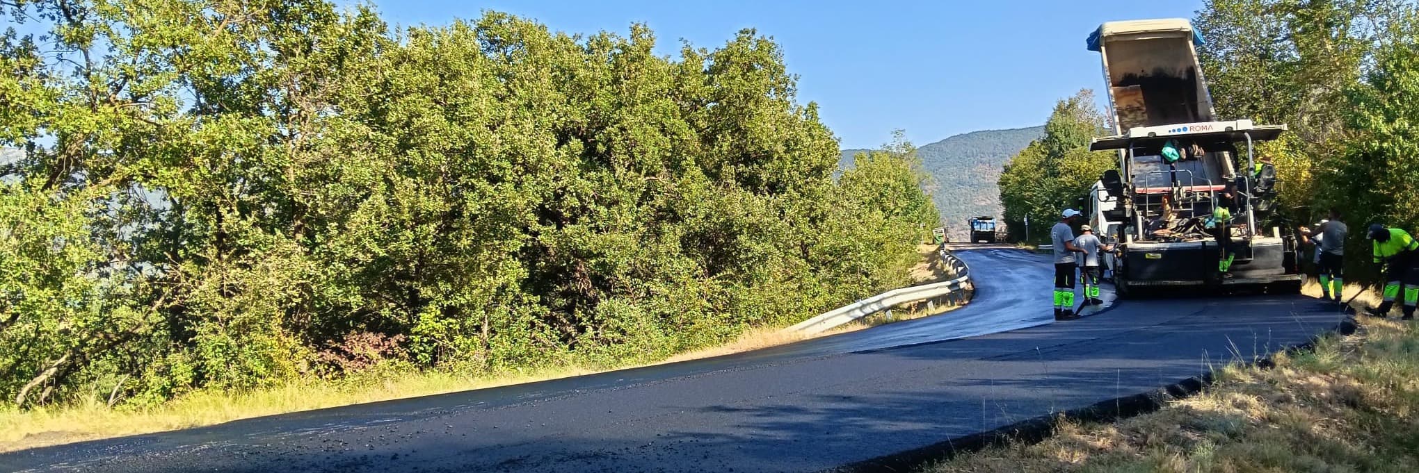 Es millora L-911 al seu pas per Sant Salvador de Toló, al Pallars Jussà