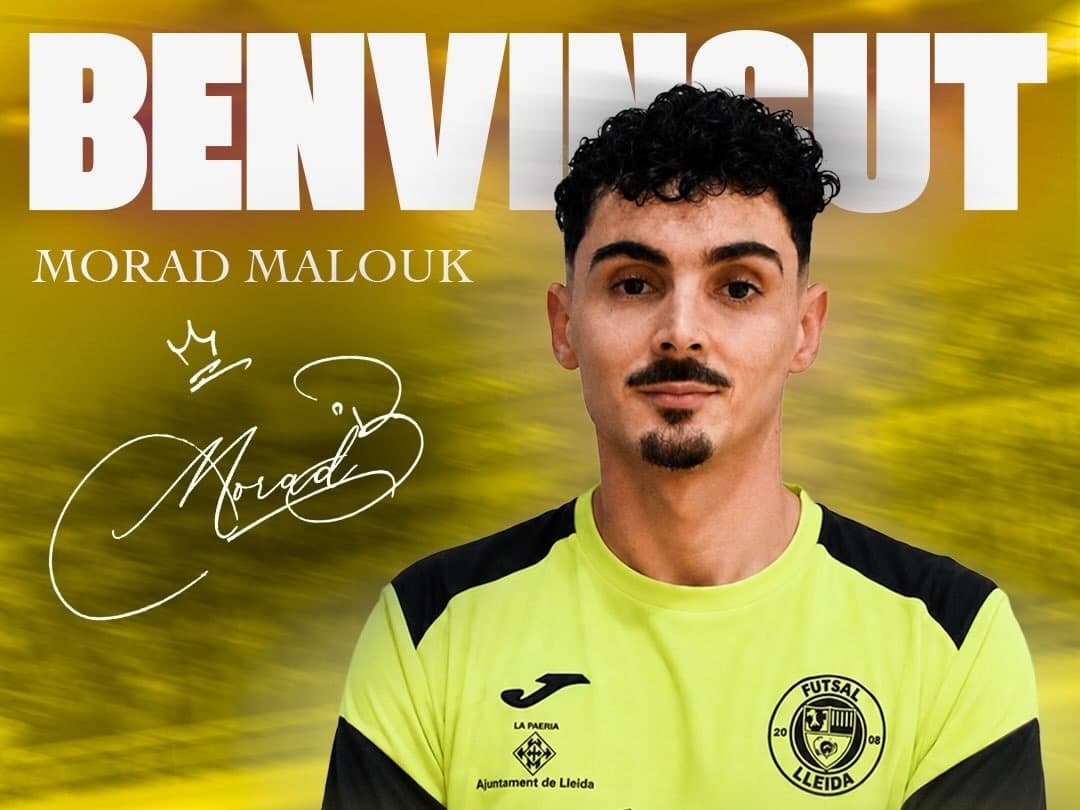 El Cerezo Futsal Lleida fitxa a Morad Malouk