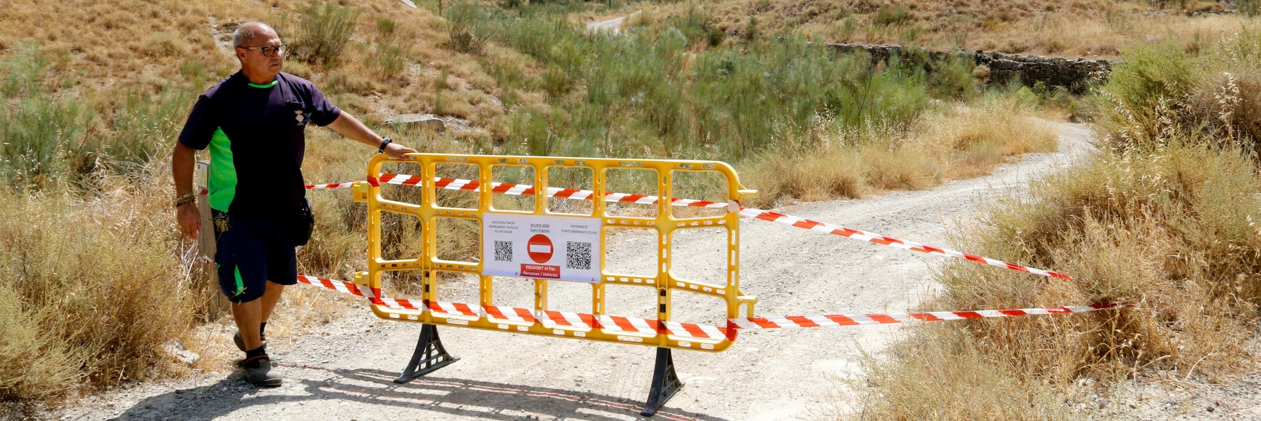 Els municipis del sud del Segrià blinden camins i zones boscoses davant l'allau de visitants previst per l'eclipsi
