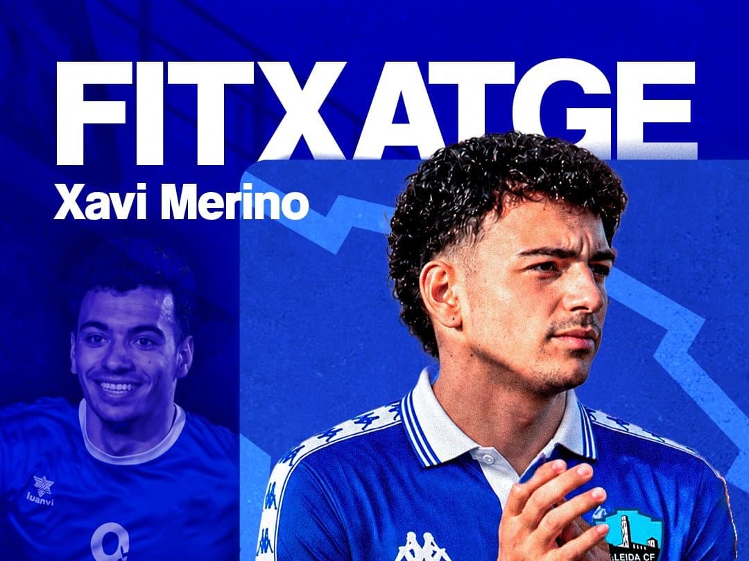 El Lleida CF fitxa a Xavi Merino