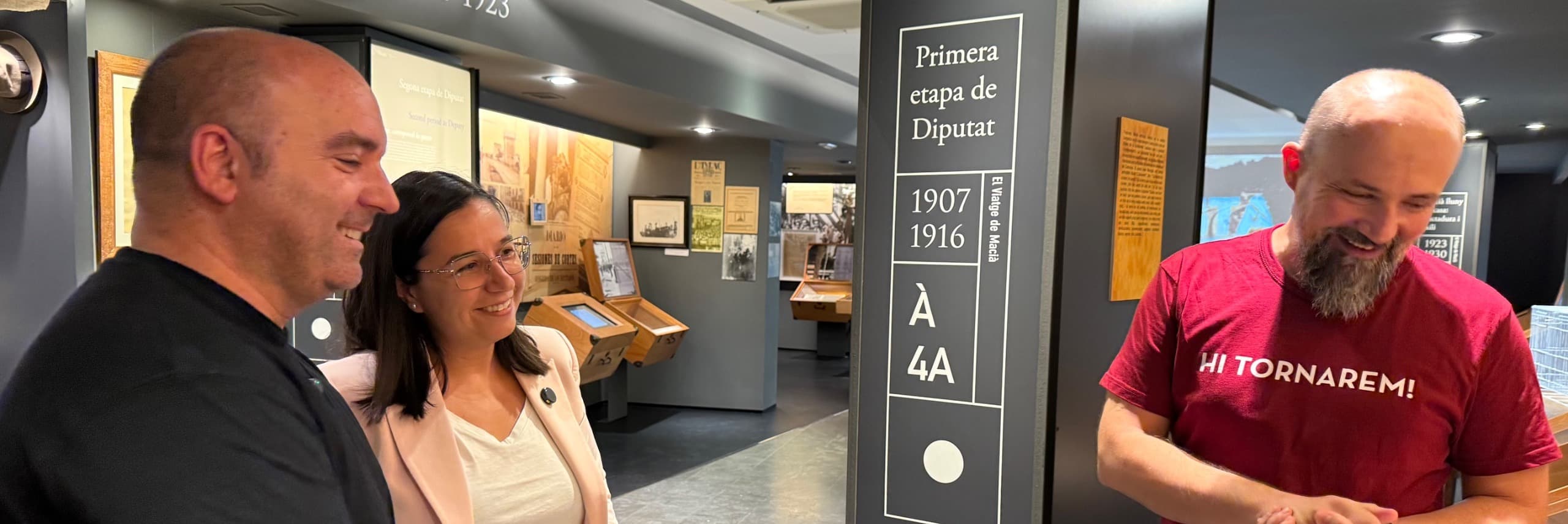 Jordina Freixanet i Xavier Bueno aposten per posar en valor el llegat de Francesc Macià que comparteixen Lleida i les Borges
