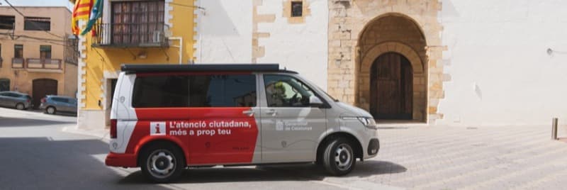 La videoatenció ciutadana i les oficines mòbils de la Generalitat fan prop de 5.000 tràmits des de la seva creació fa menys d’un any