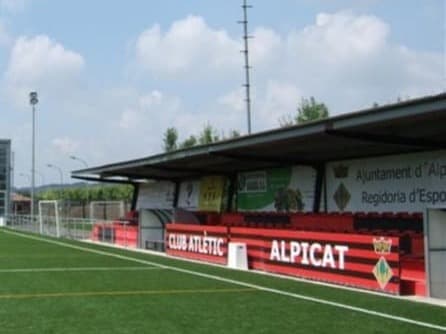 El PP a Alpicat reclama una nova tribuna al camp de futbol municipal
