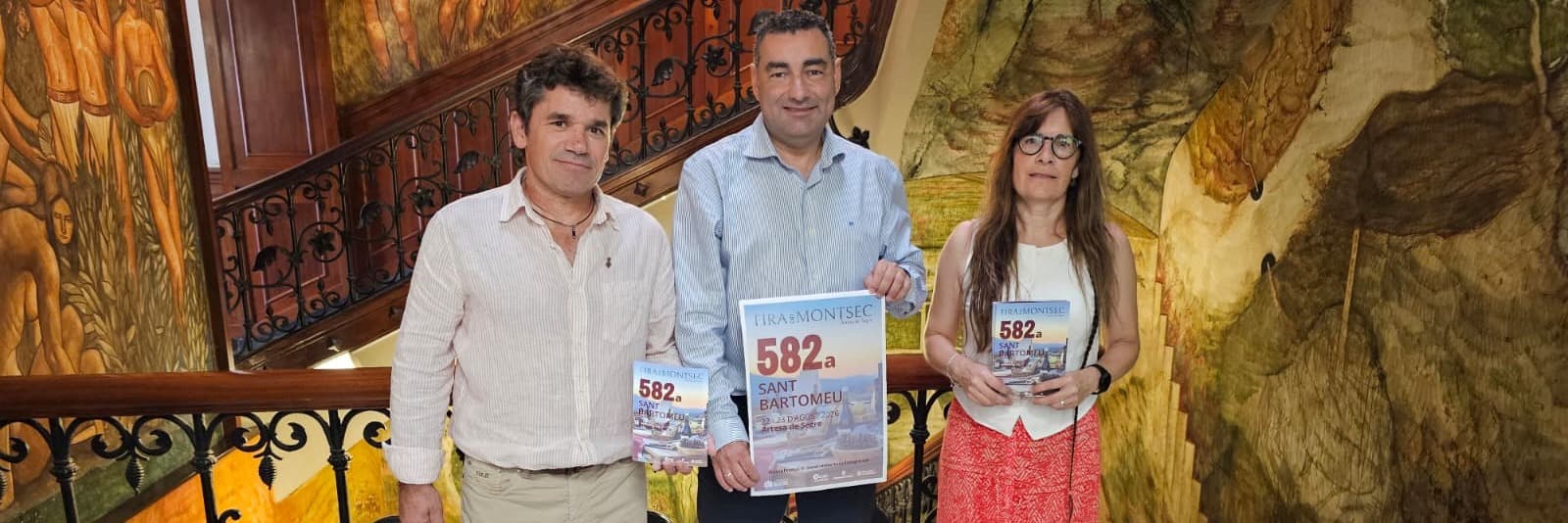 El producte local, la cultura popular, l’esport i la música seran l’epicentre de la 582a Fira de Sant Bartomeu – Fira del Montsec