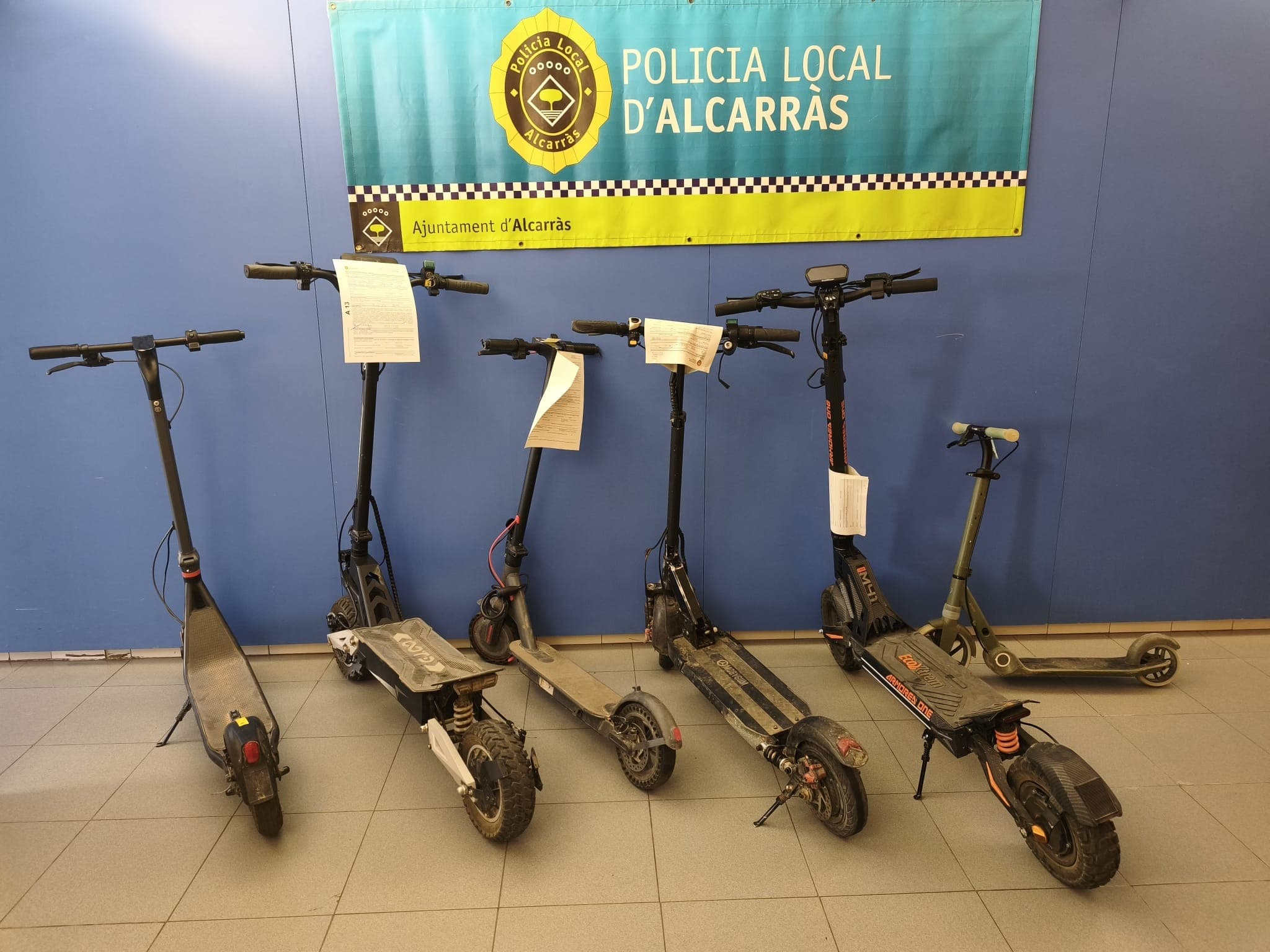 L’Ajuntament d’Alcarràs intensifica el control de patinets elèctrics per garantir la seguretat viària