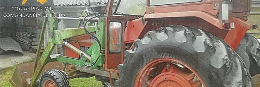 La Guàrdia Civil de Balaguer identifica al presumpte autor d’una estafa en la compravenda d’un tractor a través d’internet